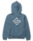 TIPPET FILL BOYS FLEECE HOODY - SLATE MEDIUM